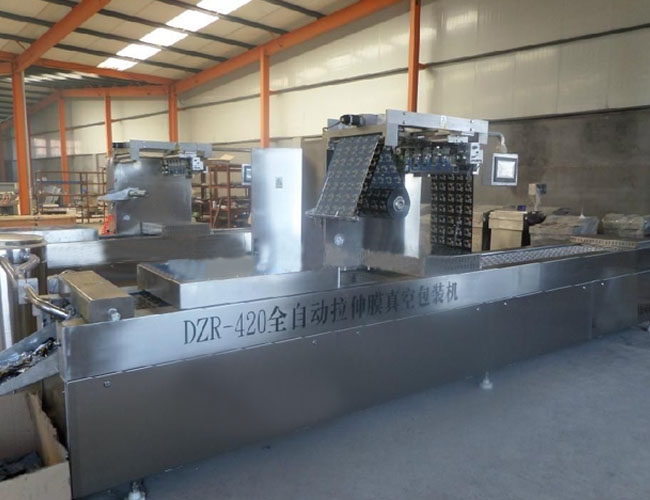 420型全自动连续真空包装机