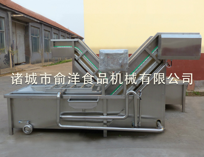 根茎类清洗流水线